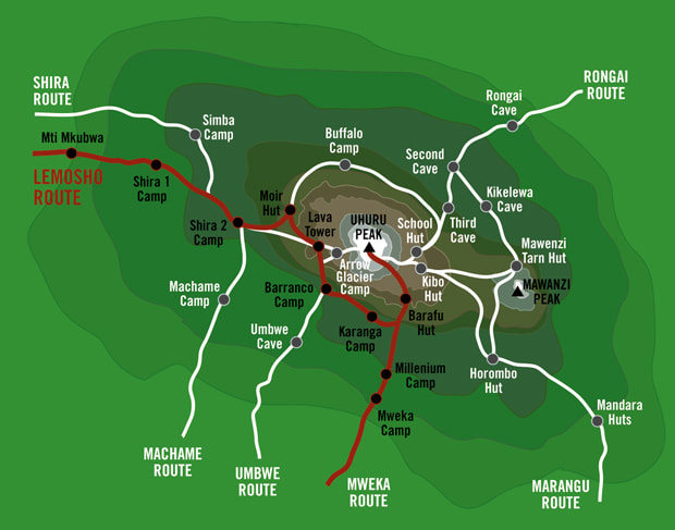 lemosho route